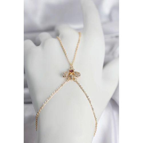 Pirinç Gold Renk Sinek Model Kadın Şahmeran