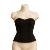 Siyah Mı Emay 9155 Fırfırlı Terletici Büstiyer