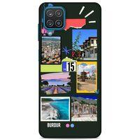 Lopard Samsung Galaxy A12 Uyumlu Kılıf Şehirli ※ (15) Burdur Antişok Kılıf