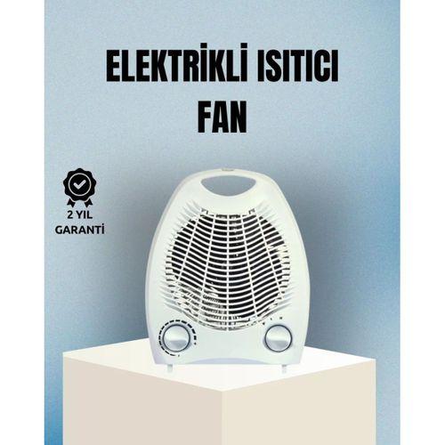 Fanlı Elektrikli Isıtıcı – 3 Kademeli Isı Ayarı Ve Güvenli Kullanım