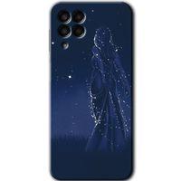 Samsung Galaxy M33 Kılıf Baskılı Kapak - Gecenin Kraliçesi +Tam Kaplayan Mat Seramik
