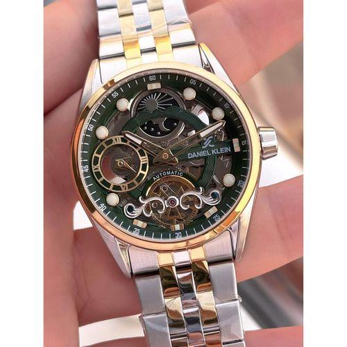 Daniel Klein Otomatik Erkek Kol Saati 30 Metre Suya Dayanıklı Çelik Kordon + Bileklik Hediyeli VS.BLKT.0695