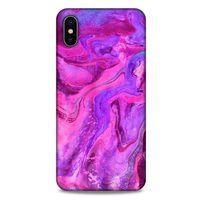 Apple iPhone XS Max Uyumlu Kılıf Pembe Delisi (18) Telefon Kılıfları Fuşya