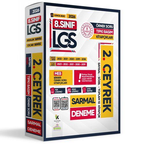 2026 8 Sınıf LGS 2 ÇEYREK Aralık-Ocak Ayı MEB Örnek Soru Tıpkı Basım Sarmal Deneme Paketi Çözümlü