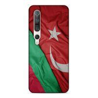 Xiaomi Mi 10 Pro Uyumlu Kılıf Azarbaijan (10) Full Koruma Kılıfı Türk & Azerbaycan Bayrak
