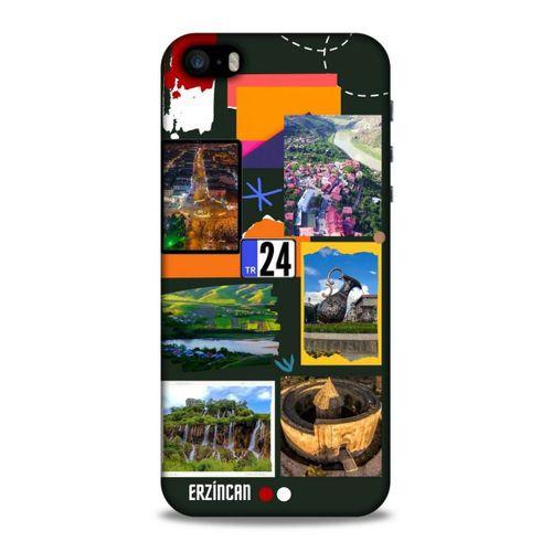Lopard Apple Iphone 5 Uyumlu Kılıf Şehirli ※ (24) Erzincan Darbe Emici Kılıf