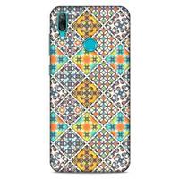 Ethnic Culture (50) Huawei Y7 2019 Kılıf Silikon Kapak Desenli