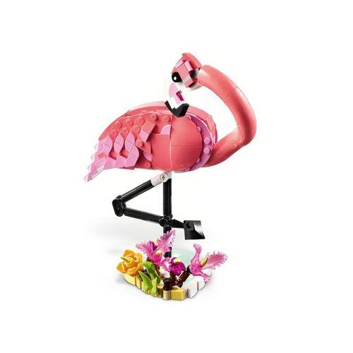 31170 Lego Creator 3ü1 arada Vahşi Hayvanlar:Pembe Flamingo 288 parça +8 yaş