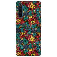 Lopard Oppo Realme 6 Pro Uyumlu Kılıf Soyut Sanat (29) Baskılı Arka Koruma Kılıfı