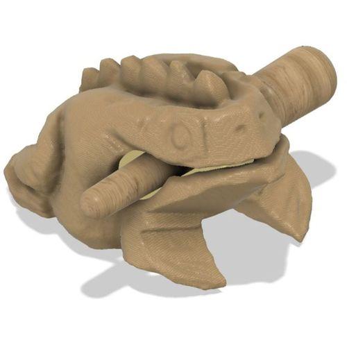 Ahşap Kurbağa Perküsyon Enstrümanı (Bu ürün Sadece Plastik parçadır - Almadan Önce Soru Sorabilirsiniz)