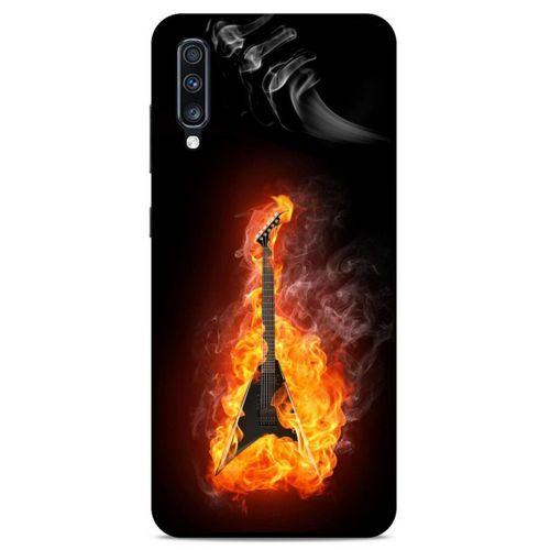 Lopard Samsung Galaxy A70s Uyumlu Kılıf FireX (12) Koruyucu Silikon Elektro Gitar