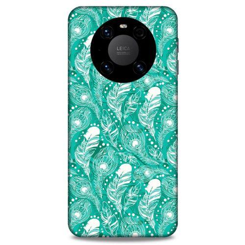 Lopard Huawei Mate 40 Pro Uyumlu Kılıf Tüyler (45) Back Cover
