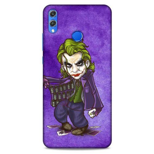 Huawei Honor 8x Uyumlu Kılıf Joker (4) Koruma Kılıfı Mor