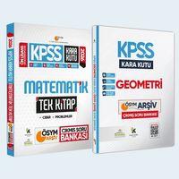 2026 KPSS Önlisans Kara Kutu TEK KİTAP Matematik ve Geometri ÖSYM Çıkmış Soru Bankası 2li SET Özetli