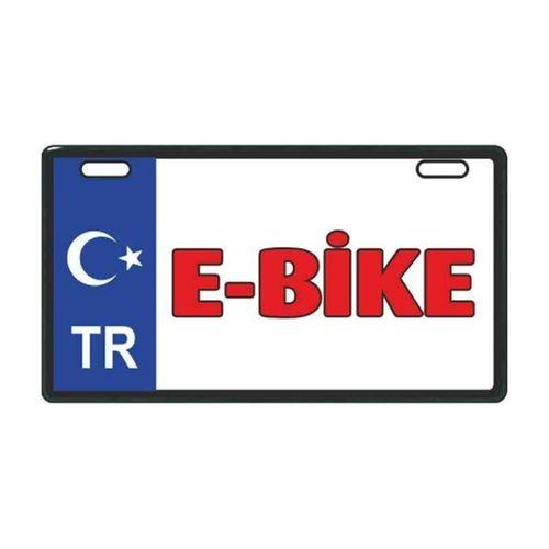 SEVGENT Mavi E-Bike Plakalık