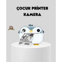 Termal Baskı Çocuk Kamerası Hd Çekim Usb Şarjlı Eğitici Oyuncak