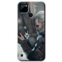 Realme C21 Kılıf Baskılı Arka Kapak - Kadim Dost +Tam Ekran Koruyucu