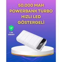 Lightning Ve Type-c Girişli 50000mah Powerbank