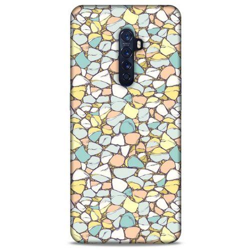Oppo Reno 2 Kılıf Baskılı Özel Seri Taşlı (24) Darbe Emici Kılıf