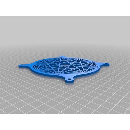 KGLW Doksangen Sonsuz Fan Izgarası 120mm 3D Baskı (Bu ürün Sadece Plastik parçadır - Almadan Önce Soru Sorabilirsiniz)
