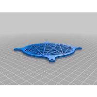KGLW Doksangen Sonsuz Fan Izgarası 120mm 3D Baskı (Bu ürün Sadece Plastik parçadır - Almadan Önce Soru Sorabilirsiniz)
