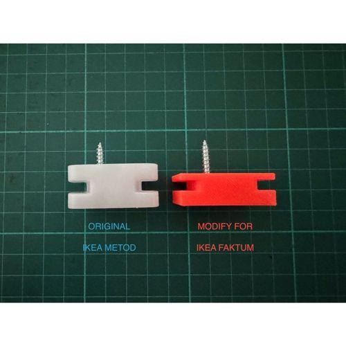 LAGAN Bulaşık Makinesi için FAKTUM Ön Kapak Klipsi (Bu ürün Sadece Plastik parçadır - Almadan Önce Soru Sorabilirsiniz)