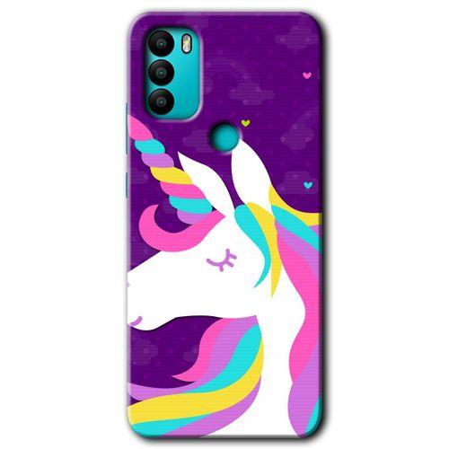 GM 21 Plus Kılıf HD Desen Baskılı Arka Kapak - Unicorn Sleep + Kırılmaz Cam