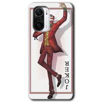 Poco F3 Kılıf HD Desen Baskılı Arka Kapak - Joker İskambil + Kırılmaz Cam