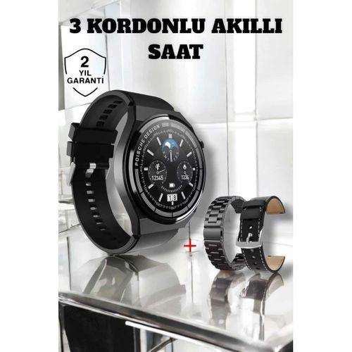 Akıllı Saat Uyku Ve Sağlık Takibi Bildirim Görme Arama Cevaplama