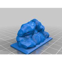 HeroQuest Taş (Bu ürün Sadece Plastik parçadır - Almadan Önce Soru Sorabilirsiniz)