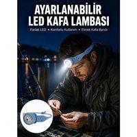 Kampçı Kafa Lambası Su Geçirmez Çok Modlu Led Yeni Nesil