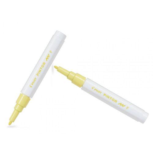 PILOT PİNTOR (F) YUVARLAK UÇ PASTEL SARI ( İki Adet )