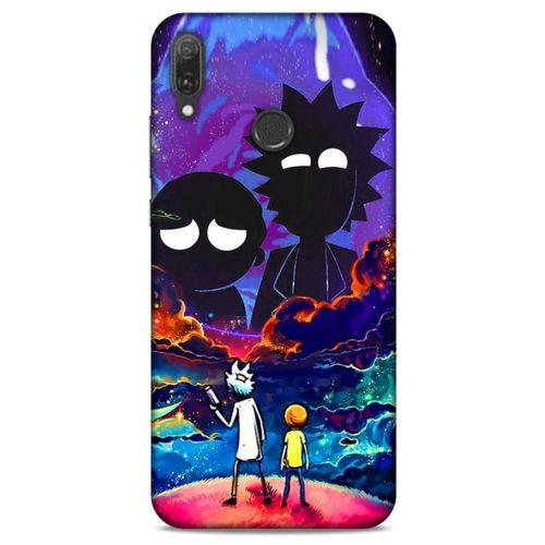 Huawei Y9 2019 Uyumlu Kılıf Rick And Morty (46) Core Armor Kılıf Decoy Ricks