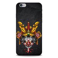 Lopard Apple Iphone 6S Plus Uyumlu Kılıf Tattoo's (37) Silicone Cover Siyah
