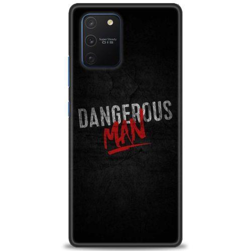 Samsung Galaxy A91 / S10 Lite Kılıf HD Baskılı Kılıf - Dangerous Man + Tam Ekran Koruyucu