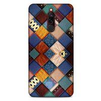 Xiaomi Redmi 8 Kılıf Patchwork (31) TPU Kılıf Karışık Renkli