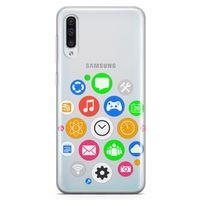 Samsung Galaxy A70 Kılıf Akıllı Saat Arka Kapak Koruma Desenli Full Koruyucu