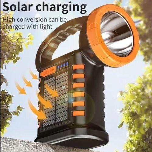 Wıson Ws-4343 Çok Fonksiyonlu Solar Şarjlı Powerbanklı Kamp Lambası