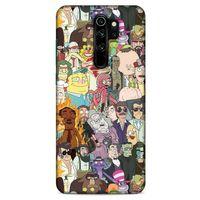 Xiaomi Redmi Note 8 Pro Uyumlu Kılıf Rick And Morty (33) Hybrid Kılıf Killer Rick