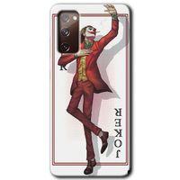 Samsung Galaxy S20 FE HD Baskılı Kılıf + 9D Tam Ekran Koruyucu - Joker İskambil