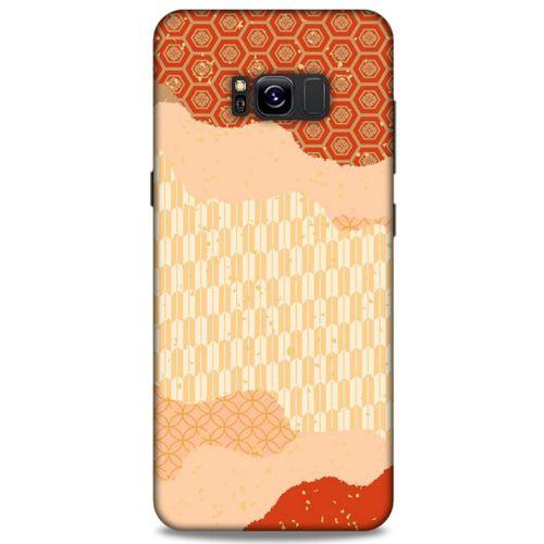 Samsung Galaxy S8 Plus Kılıf Japonya (35) Fit Design Kılıf Bej