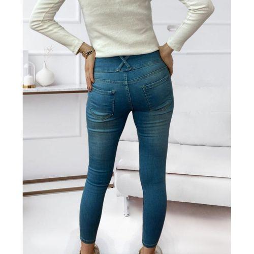 Yüksel Bel Likralı Kot Pantolon