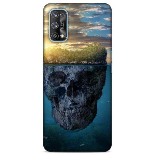 Lopard Oppo Realme 7 Pro Uyumlu Kılıf Manipülasyon ☻ (16) Kalın Kılıf Desenli