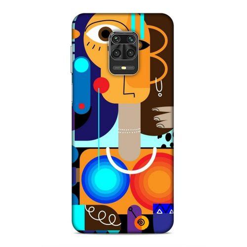 Xiaomi Redmi Note 9S Uyumlu Kılıf Face'X 43 Thin Fit Kılıf Daireli