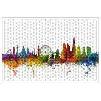 London England Skyline Puzzle 240 Parça Yapboz