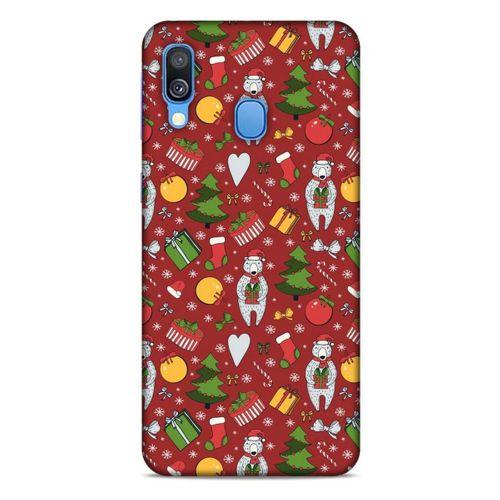 Yılbaşı Süsleri 45 Samsung Galaxy A40 Kılıf Silikon Kapak