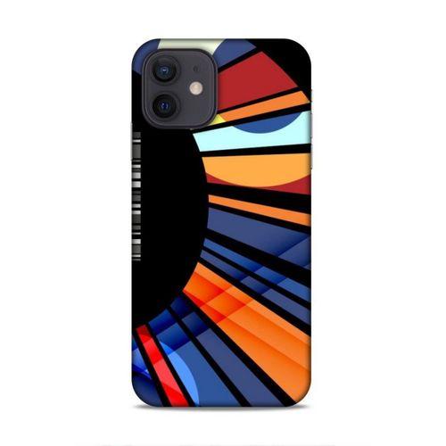 Apple iPhone 12 Uyumlu Kılıf Insomnia (3) Kapak Siyah Turuncu