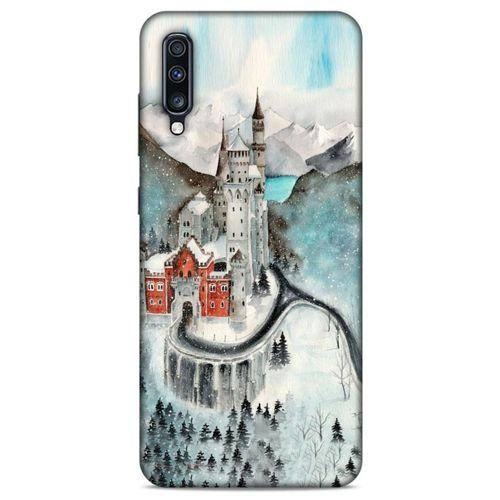 Samsung Galaxy A70 Kılıf Almanya (25) Antişok Kapak Schloss Neuschwanstein Şatosu