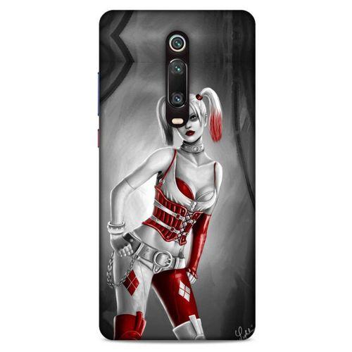 Xiaomi Mi 9T Uyumlu Kılıf Harley Quinn (39) Liquid Crystal Kılıf Açık Limon