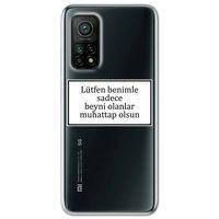 Xiaomi Mi 10T Kılıf HD Yazı Baskılı Silikon Arka Kapak - Yazı 14